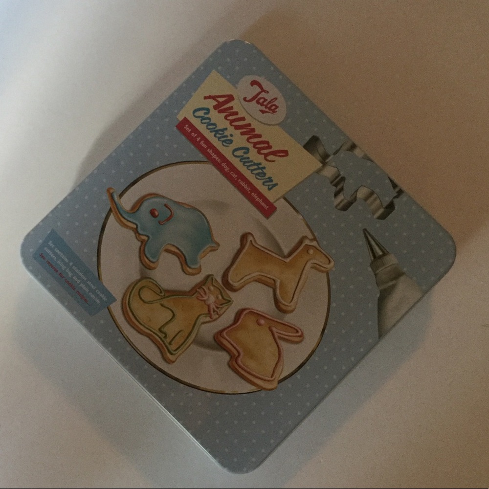 Tala Cookie Cutters With Tin